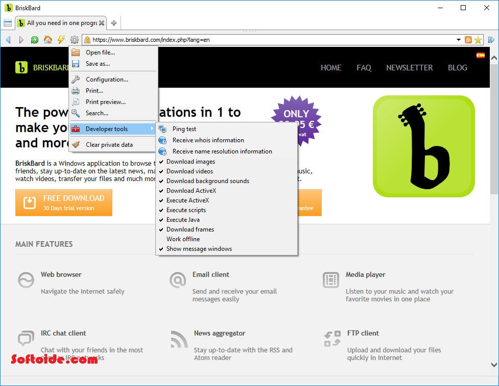 BriskBard-browser-3.5.0-Download-Free-for-PC-Windows-screenshot01